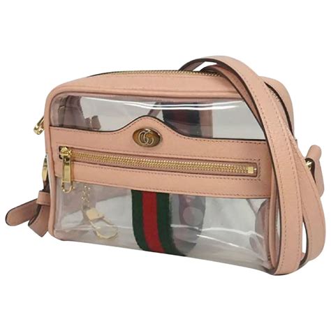 gucci clear bag|gucci clear tote bag.